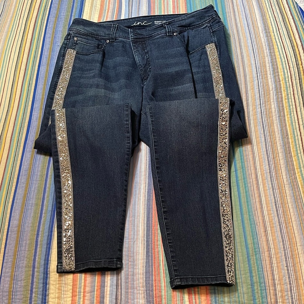 Rhinestone jeans